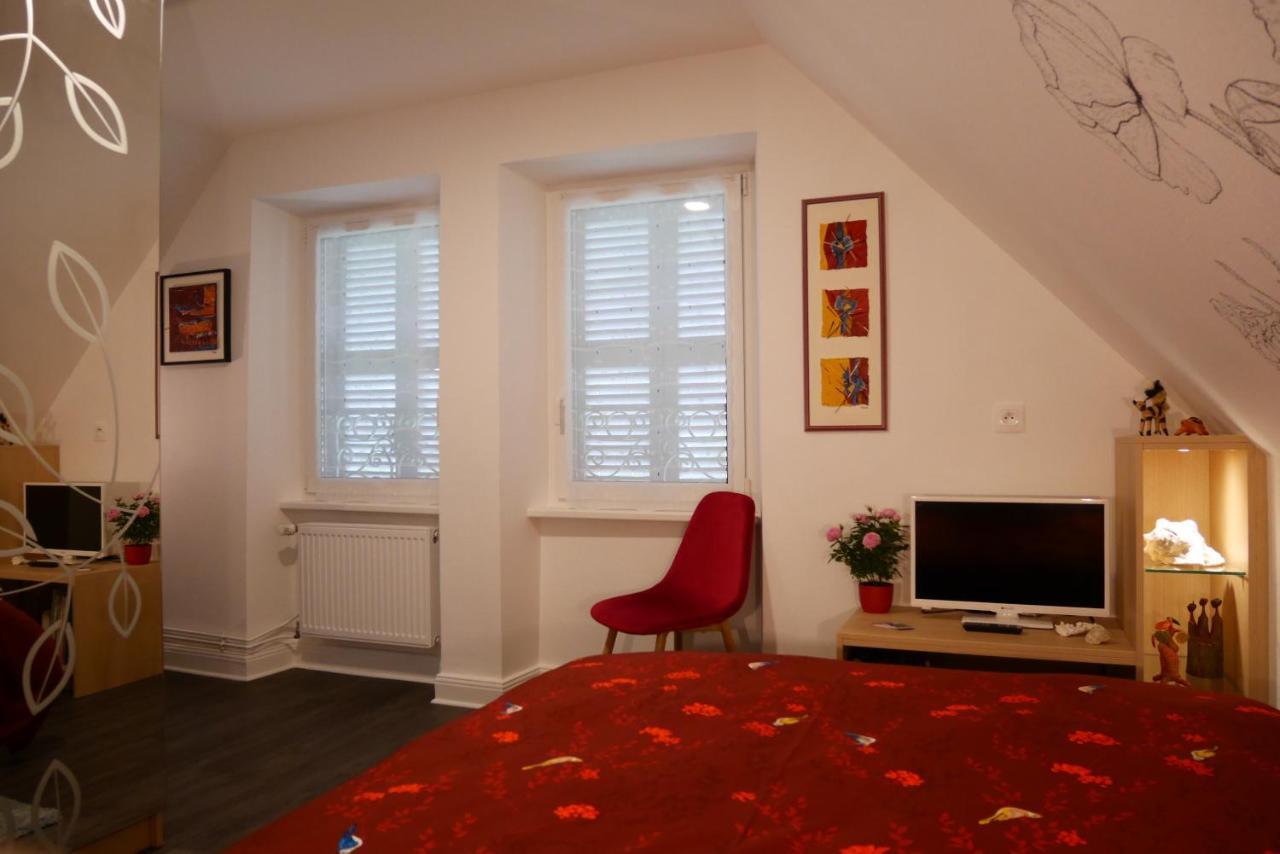Ferienwohnung Le Jardin Des Roses Saverne Exterior foto